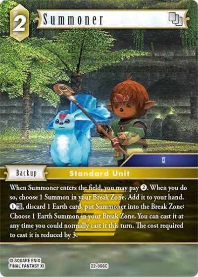 Summoner 22-066C Hidden Hope Final Fantasy card