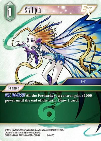Sylph EX 9-047C Opus IX Final Fantasy card