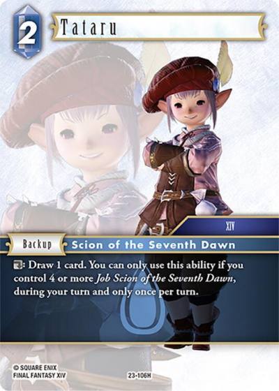 Tataru 23-106H Hidden Trials Final Fantasy card