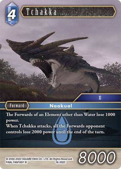 Tchakka 18-092C Resurgence of Power Final Fantasy card