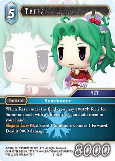 Terra 032R 21-032R Beyond Destiny Final Fantasy card