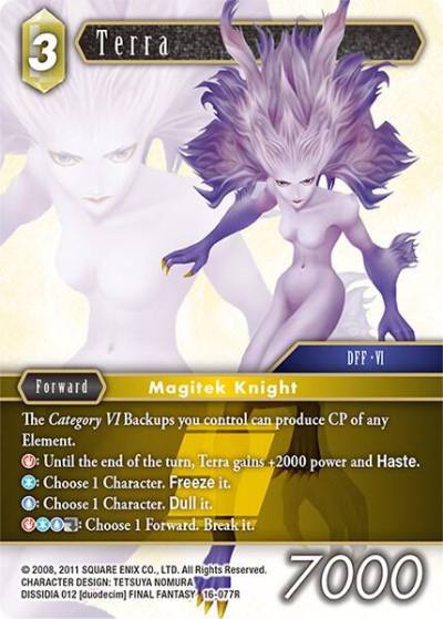 Terra 16-077R Emissaries of Light Final Fantasy card