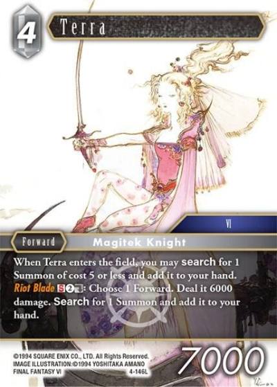 Terra 4-146L Opus IV Final Fantasy card