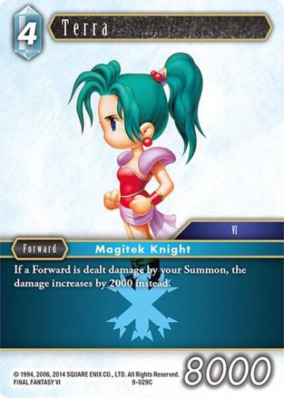 Terra 9-029C Opus IX Final Fantasy card