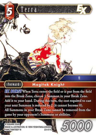 Terra EX 23-011L Hidden Trials Final Fantasy card