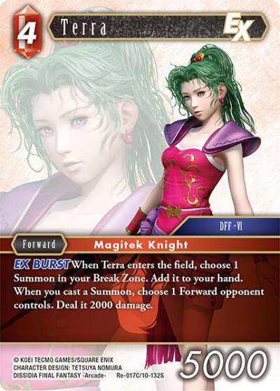 Terra EX Re-017C/10-132S Legacy Collection Final Fantasy card