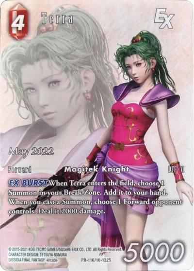 Terra EX Starter May 2022 PR-116/10-132S FF: Promo Cards Final Fantasy card