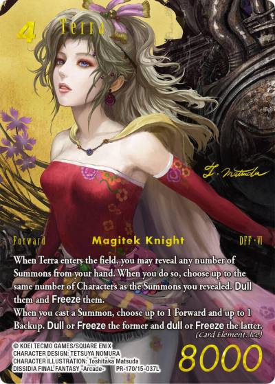 Terra PR 170 PR-170/15-037L FF: Promo Cards Final Fantasy card