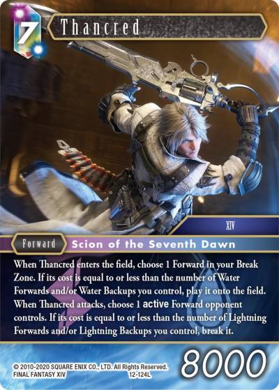 Thancred 12-124L Opus XII Final Fantasy card