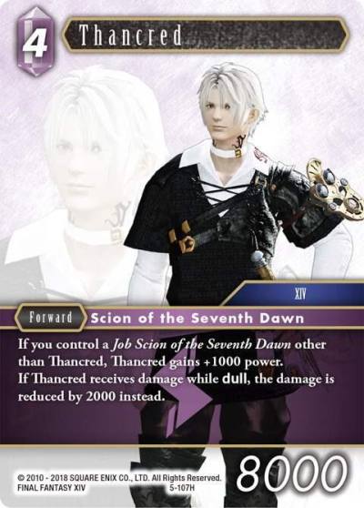 Thancred 5-107H Opus V Final Fantasy card