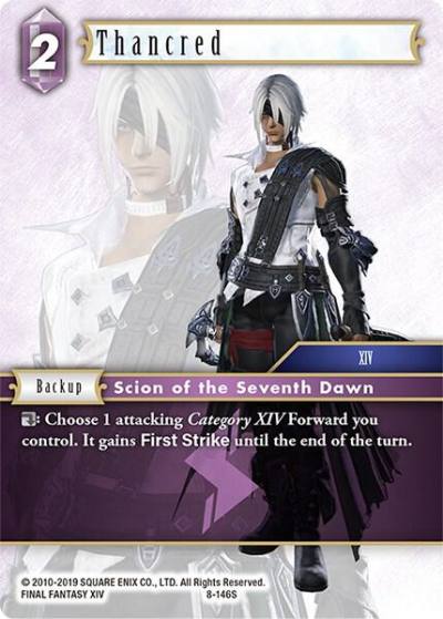 Thancred 8-146S Opus VIII Final Fantasy card