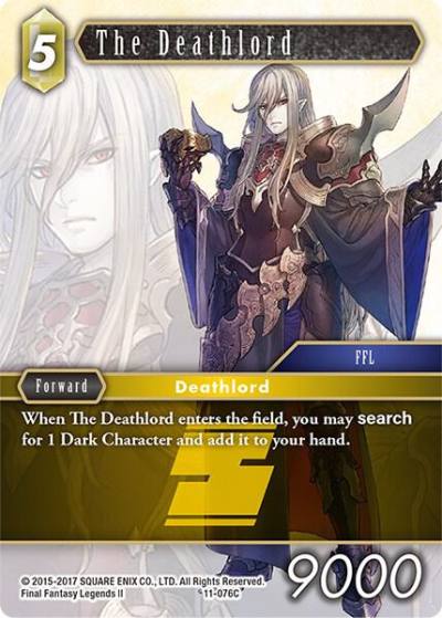The Deathlord 11-076C Opus XI Final Fantasy card
