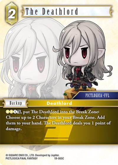 The Deathlord 19-065C From Nightmares Final Fantasy card