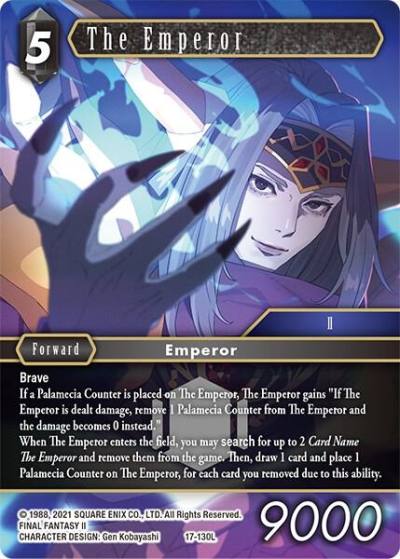 The Emperor 17-130L Rebellion's Call Final Fantasy card