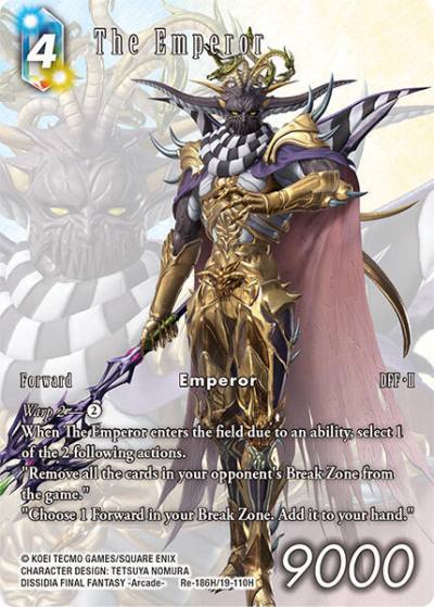 The Emperor Full Art Re-186H/19-110H Legacy Collection Final Fantasy card