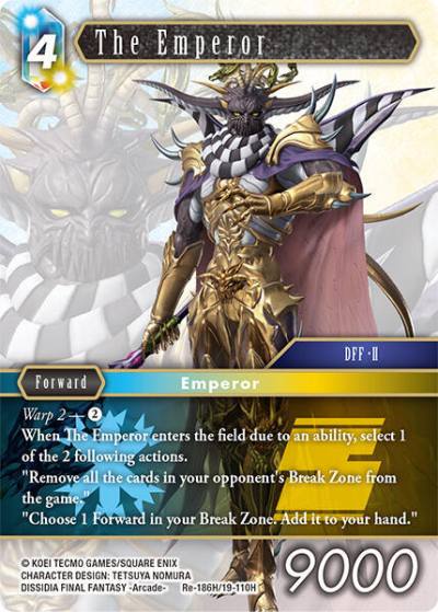 The Emperor Re-186H/19-110H Legacy Collection Final Fantasy card