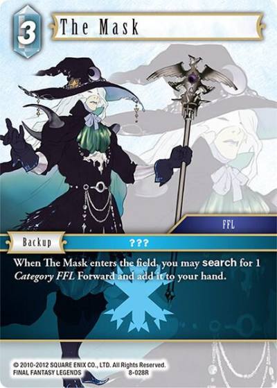 The Mask 8-028R Opus VIII Final Fantasy card