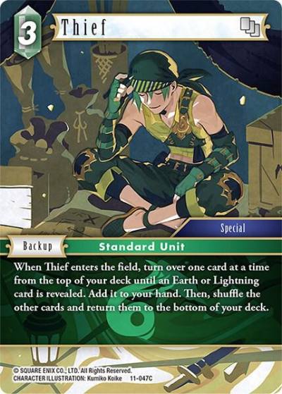 Thief 11-047C Opus XI Final Fantasy card
