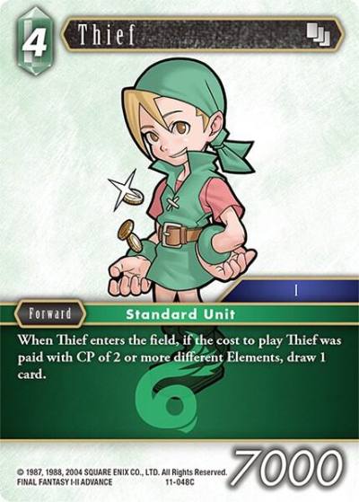 Thief 11-048C Opus XI Final Fantasy card