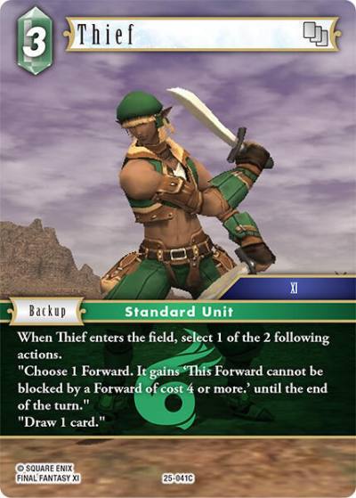 Thief 25-041C Tears of the Planet Final Fantasy card