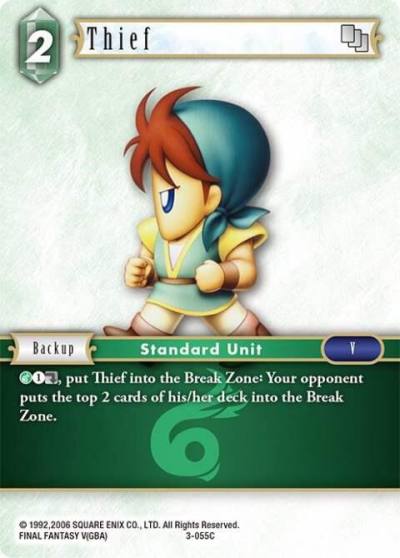 Thief 3-055C Opus III Final Fantasy card