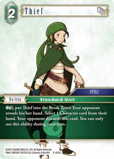Thief 5-055C Opus V Final Fantasy card