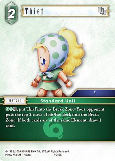 Thief 7-052C Opus VII Final Fantasy card