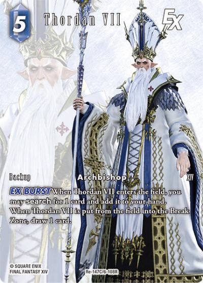 Thordan VII EX Full Art Re-147C/6-108R Legacy Collection Final Fantasy card
