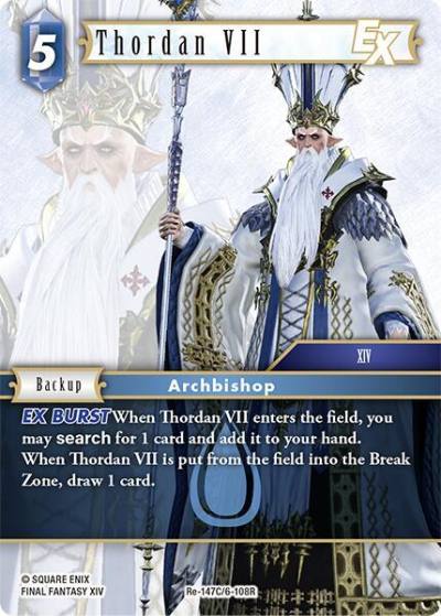 Thordan VII EX Re-147C/6-108R Legacy Collection Final Fantasy card
