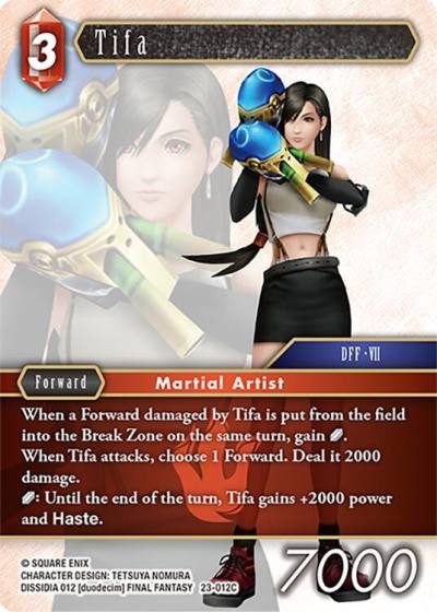 Tifa 23-012C Hidden Trials Final Fantasy card