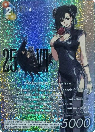 Tifa 25th Anniversary Promo PR-127/14-120H FF: Promo Cards Final Fantasy card