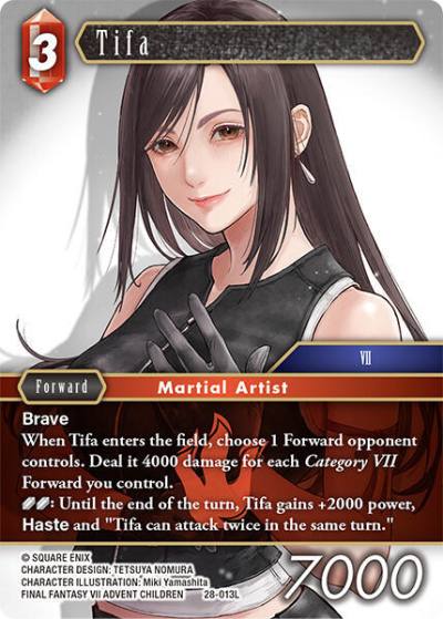 Tifa 28-013L Dreamlike Oceans Final Fantasy card