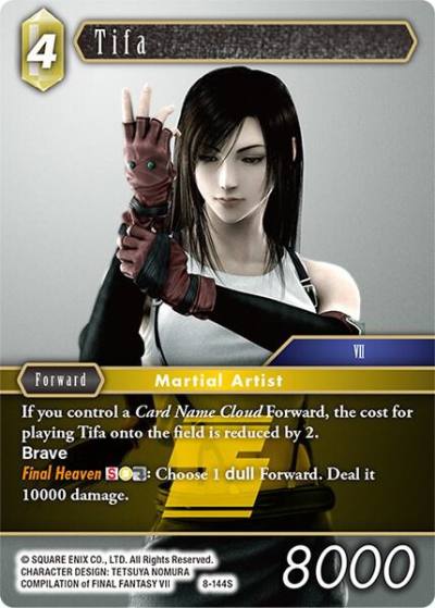 Tifa 8-144S Opus VIII Final Fantasy card