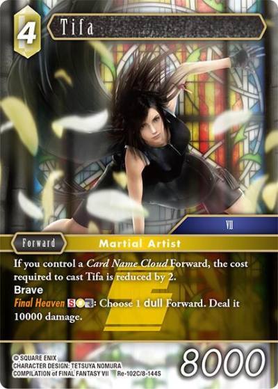 Tifa Re-102C/8-144S Legacy Collection Final Fantasy card