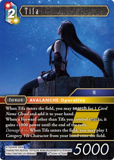 Tifa Re-183H/14-120H Legacy Collection Final Fantasy card