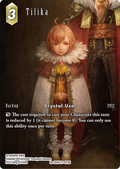 Tilika Full Art Re-104H/11-073H Legacy Collection Final Fantasy card