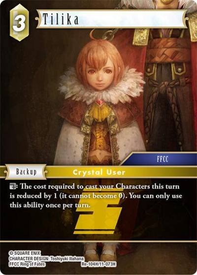 Tilika Re-104H/11-073H Legacy Collection Final Fantasy card
