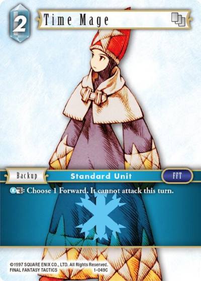 Time Mage 1-049C Opus I Final Fantasy card