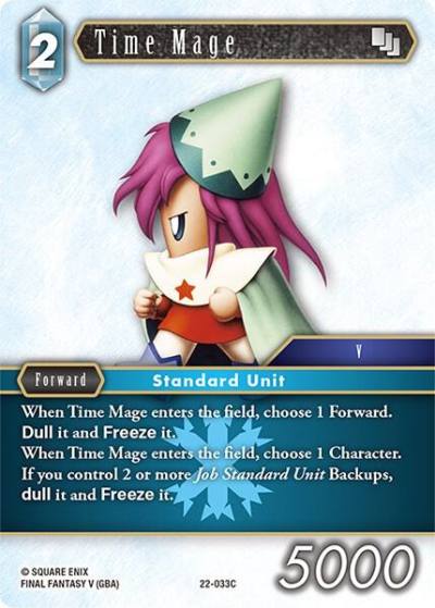 Time Mage 22-033C Hidden Hope Final Fantasy card
