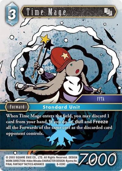 Time Mage 8-039C Opus VIII Final Fantasy card