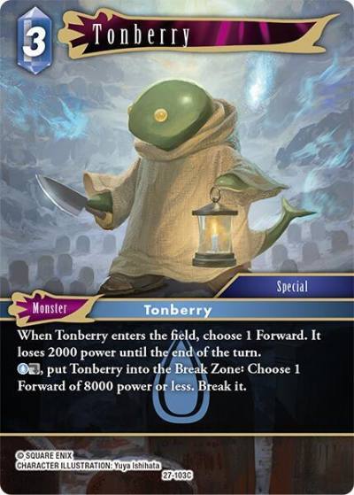 Tonberry 27-103C Journey of discovery Final Fantasy card