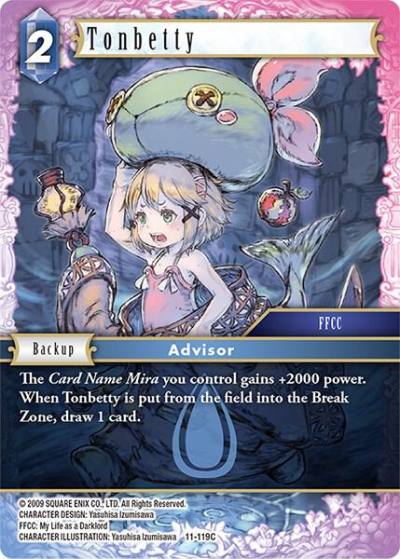 Tonbetty 11-119C Opus XI Final Fantasy card
