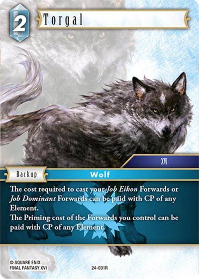 Torgal 24-031R Hidden Legends Final Fantasy card