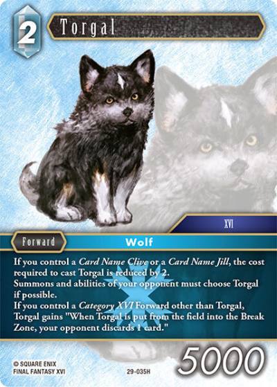 Torgal 29-035H Blissful Eternity Final Fantasy card