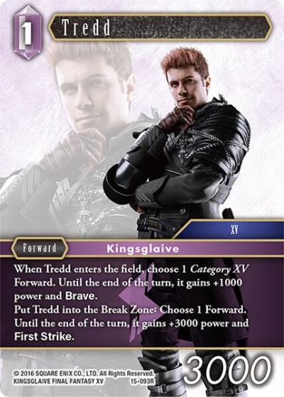 Tredd 15-093R Crystal Dominion Final Fantasy card