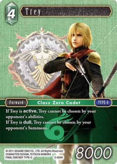 Trey 3-064H Opus III Final Fantasy card