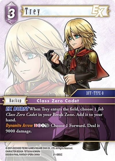 Trey EX 21-095C Beyond Destiny Final Fantasy card