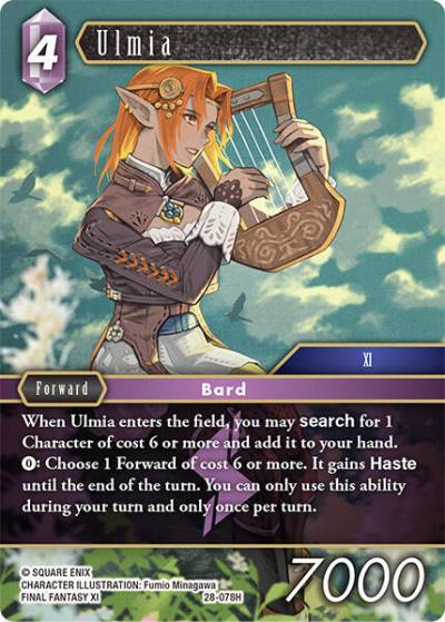 Ulmia 28-078H Dreamlike Oceans Final Fantasy card