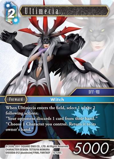 Ultimecia 13-126C Opus XIII: Crystal Radiance Final Fantasy card