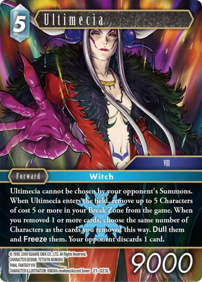 Ultimecia 21-023L Beyond Destiny Final Fantasy card